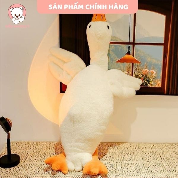 Gấu bông vịt thích nằm